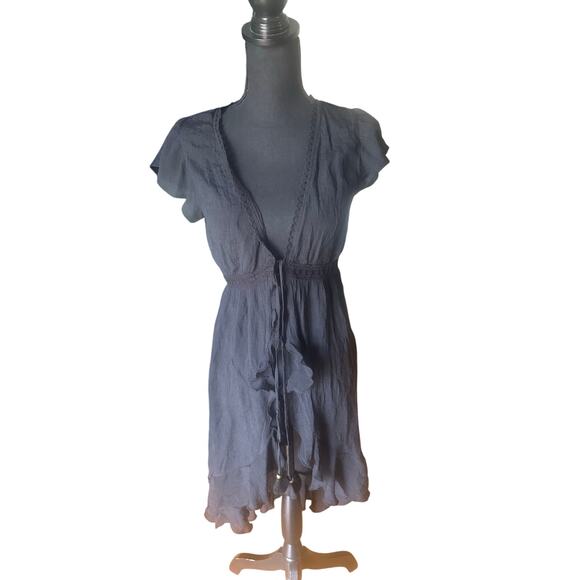 Allie Rose Black Tiered Duster – Boho - Picture 1 of 8